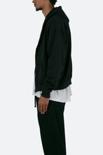 Load image into Gallery viewer, Basic Zip Up Hoodie - Black
