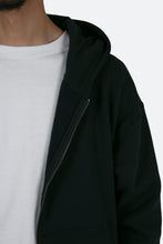 Load image into Gallery viewer, Basic Zip Up Hoodie - Black
