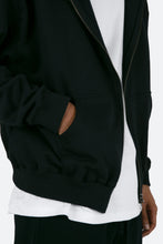 Load image into Gallery viewer, Basic Zip Up Hoodie - Black
