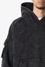 Load image into Gallery viewer, Cargo Pocket Hoodie - Charcoal Grey
