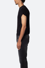 Load image into Gallery viewer, Fitted Rib Tee - Black
