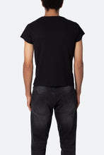 Load image into Gallery viewer, Fitted Rib Tee - Black
